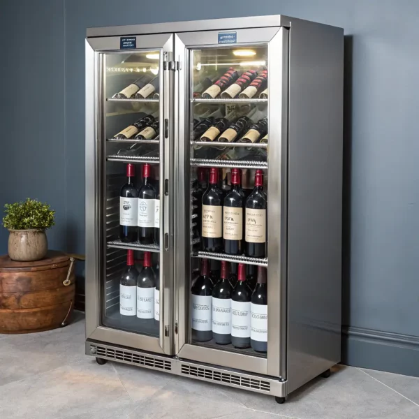 Chateau 46-Bottle Dual Zone Fridge